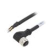 Kabel: pro snímače/automatizaci M12 PIN: 8 úhlový 1,5m 30VAC