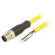 Připojovací kabel M12 PIN: 5 přímý 10m zástrčka 250VAC 4A PVC