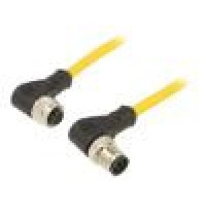 Kabel: pro snímače/automatizaci M12 PIN: 4 5m zástrčka 250VAC