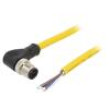 Kabel: pro snímače/automatizaci M12 PIN: 5 úhlový 5m zástrčka