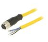 Kabel: pro snímače/automatizaci M12 PIN: 5 přímý zástrčka 4A