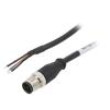 Kabel: pro snímače/automatizaci M12 PIN: 3 přímý 10m zástrčka