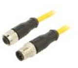 Kabel: pro snímače/automatizaci M12 PIN: 4 5m zástrčka 250VAC