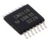 CD4011BPW IC: číslicový NAND Ch: 4 IN: 2 CMOS SMD TSSOP14 3÷18VDC tuba