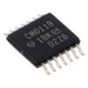 CD4011BPW IC: číslicový NAND Ch: 4 IN: 2 CMOS SMD TSSOP14 3÷18VDC tuba