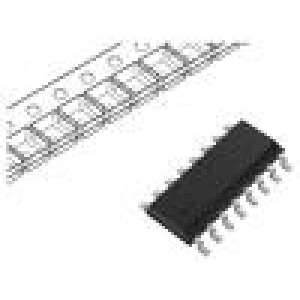 CD4049UBDR IC: číslicový NOT Ch: 6 IN: 1 CMOS SMD SOIC16 3÷18VDC -55÷125°C