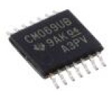 CD4069UBPW IC: číslicový NOT Ch: 6 IN: 1 CMOS SMD TSSOP14 3÷18VDC tuba