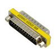 Přechod: adaptér D-Sub 25pin vidlice,D-Sub 25pin zásuvka