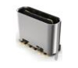 Socket USB C SMT Application: only for charging (6p)