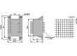 Transformátor: zalévaný 16VA 230VAC 24V 667mA Montáž: PCB 400g