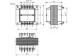 Transformátor: síťový 20VA 230VAC 12V 1,65A Montáž: šroubkem