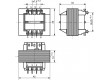 Transformátor: síťový 5VA 230VAC 6V 0,8A Montáž: šroubkem IP00