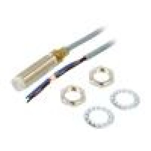 Čidlo: indukční 0÷10mm 10÷36VDC M12 Připojení: kabel 2m IP67