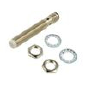 Čidlo: indukční 0÷10mm 10÷36VDC M12 Připojení: konektor M12