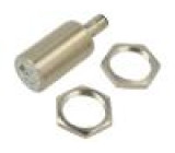 Čidlo: indukční 0÷22mm 10÷36VDC M30 Připojení: konektor M12