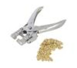 Pliers for rivets,crimping PG-T573 160mm Kit: rivet set