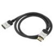 Kabel DisplayPort 1.4,HDCP 2.2 textilní 1m černá
