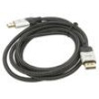 Kabel DisplayPort 1.4,HDCP 2.2 textilní 2m černá