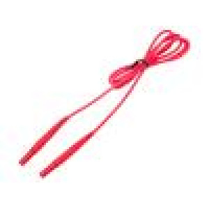 WAPRZ1X2REBB2X5 Měřicí šňůra banánek 4 mm,z obou stran izolované Ujmen: 1kV