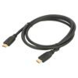 Kabel HDMI 2.0 HDMI vidlice,z obou stran PVC 1,8m černá