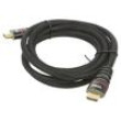Kabel HDMI 1.4 HDMI vidlice,z obou stran polyamid 1,8m černá