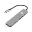 Adaptér USB 3.0 niklovaný 0,15m černá Podpora: 4K,UHD 2160p