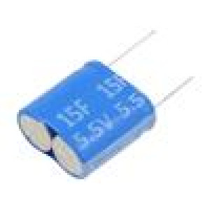 Superkondenzátor THT 15F 5,5VDC 32x32x16mm