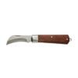 Nůž univerzální 198mm zavírací Materiál rukojeti: dřevo