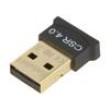 Adaptér Bluetooth USB A vidlice Bluetooth 4.0 černá 24Mbps