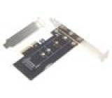 Počítačová karta: PCIe M.2,PCIe lišta adaptér pro M.2 SSD