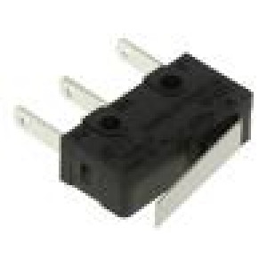 Mikrospínač SNAP ACTION s páčkou SPDT 3A/250VAC ON-(ON) ESS