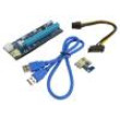 Riser USB 3.0 modrá Použití: Těžba kryptoměn