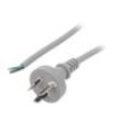 Kabel 3x0,75mm2 AS/NZS 3112 (I) zástrčka,vodiče PVC 1,8m