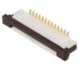 Konektor: FFC (FPC) svislý PIN: 13 ZIF SMT 125V 1A gold flash
