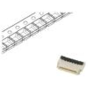 Konektor: FFC (FPC) vodorovné PIN: 6 ZIF SMT 30V 0,4A -25÷85°C