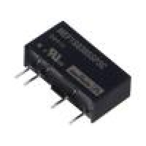 MEF1S0305SP3C Měnič: DC/DC 1W Uvst: 3,135÷3,465V Uvýst: 5VDC Ivýst: 200mA SIP