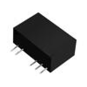NMJ1205SAC Měnič: DC/DC 1W Uvst: 10,8÷13,2V Uvýst: 5VDC Ivýst: 200mA SIP