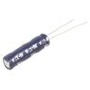 Superkondenzátor THT 6F 2,5VDC -10÷30% Rozm.těl: Ø8x31mm 11uA