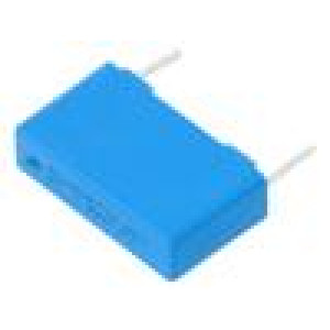 Kondenzátor polypropylénový 100nF 5x10,5x18mm THT ±5% 15mm