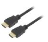 Kabel HDCP 2.2,HDMI 2.0 HDMI vidlice,z obou stran PVC 0,5m