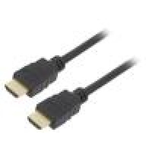 Kabel HDCP 2.2,HDMI 2.0 HDMI vidlice,z obou stran PVC 0,5m