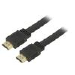 Kabel HDCP 2.2,HDMI 2.0,plochý HDMI vidlice,z obou stran PVC