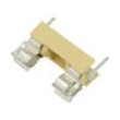 Zásuvka válcové pojistky THT 5x20mm -30÷85°C 6,3A žlutá IP00