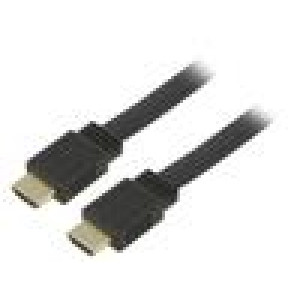 Kabel HDCP 2.2,HDMI 2.0,plochý HDMI vidlice,z obou stran PVC