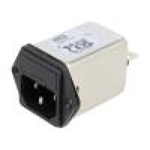 Konektor: napájecí AC zásuvka vidlice 4A 250VAC -25÷85°C 1mH