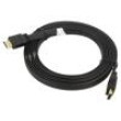 Kabel HDCP 2.2,HDMI 2.0,plochý HDMI vidlice,z obou stran PVC