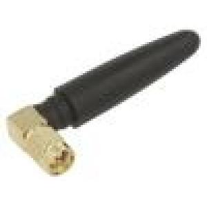 Anténa Bluetooth,WiFi 1,9dBi lineární úhlové,šroubovací 52mm