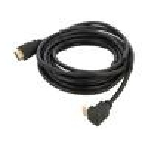 Kabel HDCP 2.2,HDMI 2.0 HDMI vidlice,HDMI zástrčka 270° PVC