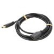 Kabel HDCP 2.2,HDMI 2.0 HDMI zásuvka,HDMI vidlice 2m černá