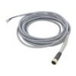 Připojovací kabel PIN: 4 přímý 5m M12 250VAC 4A Žíly: : 4 PUR